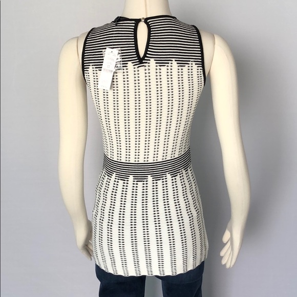 NWT WHBM Sleeveless Graphic Dot Sweater  XS - Picture 8 of 15